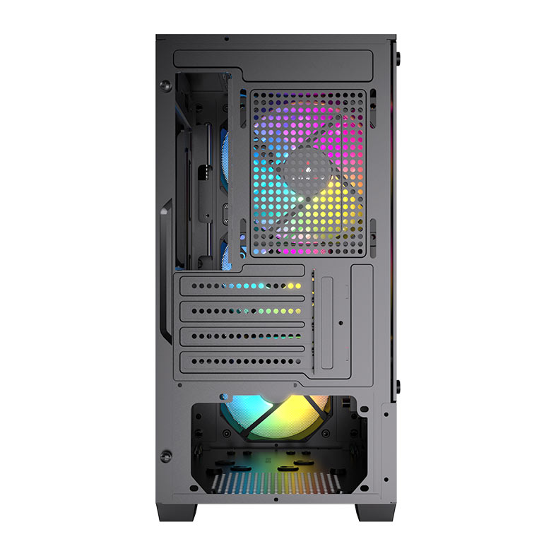 Gabinete Gamer Acegeek Stratus Mesh, Mid-Tower, Lateral de Vidro, Preto, AG-STRATUS-MESH-BK - miniatura 11
