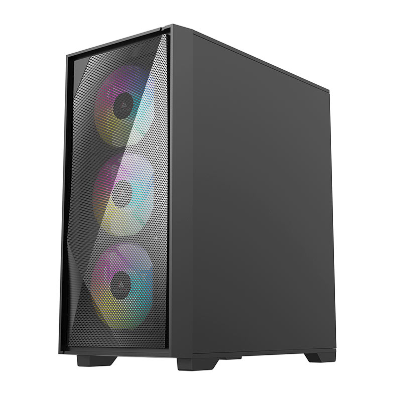 Gabinete Gamer Acegeek Striker A411 Mesh, Mid-Tower, Lateral de Vidro, Preto, AG-STRIKER-A411-BK - miniatura 5