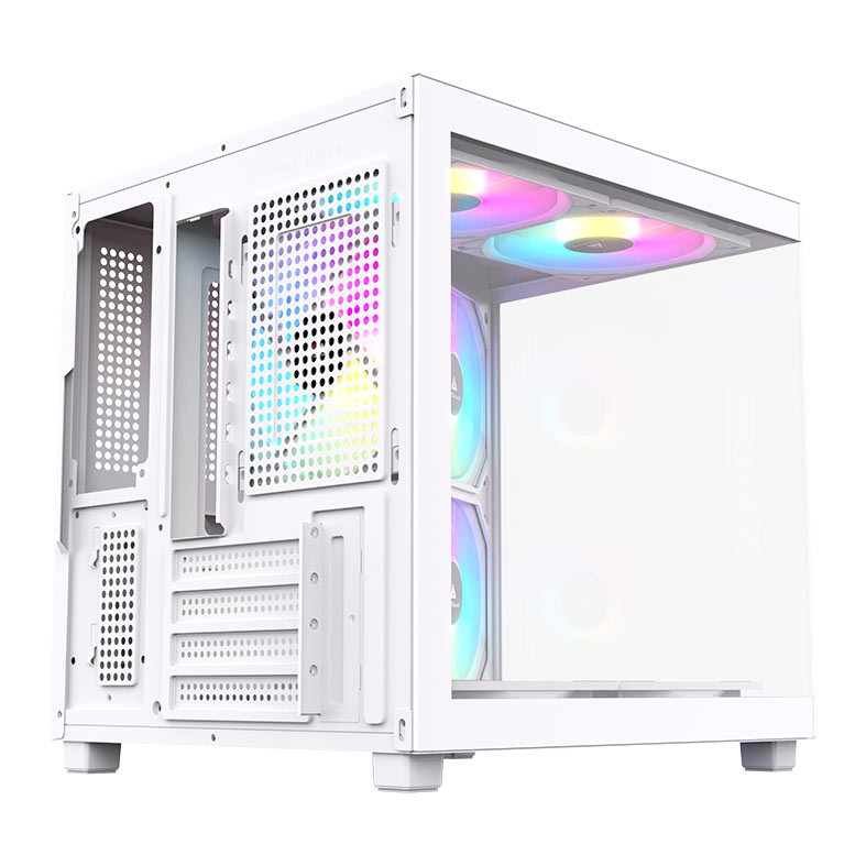 Gabinete Gamer Acegeek Tide, Mid-Tower, Lateral de Vidro, Branco, AG-TIDE-WH - miniatura 10