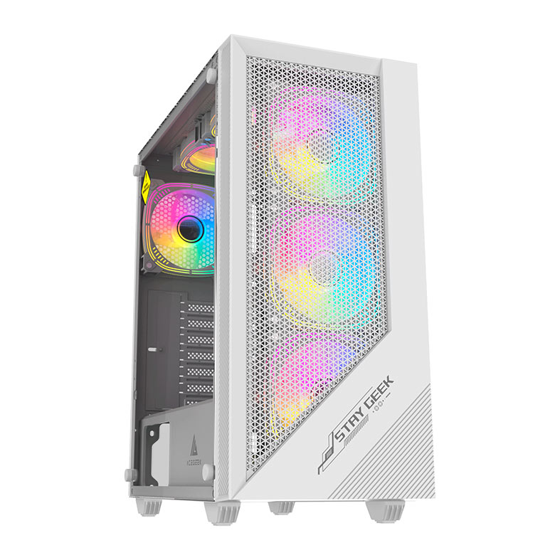 Gabinete Gamer Acegeek Utopia K445, Mid-Tower, Lateral de Vidro, Branco, AG-UTOPIA-K445-WH - miniatura 5