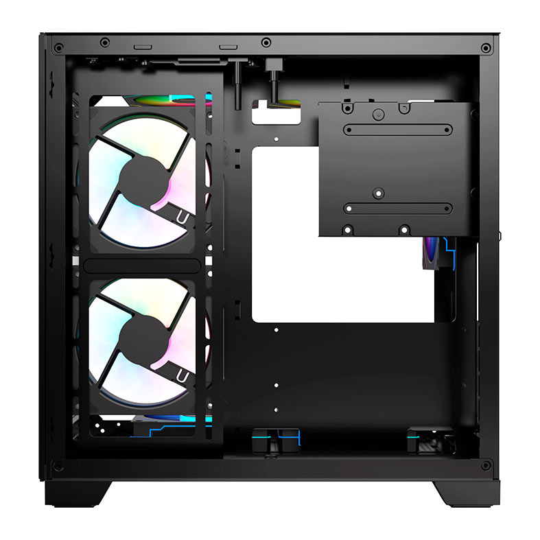 Gabinete Gamer Acegeek Vacancy L375, Mid-Tower, Lateral de Vidro, Preto, AG-VACANCY-L375-BK - miniatura 8