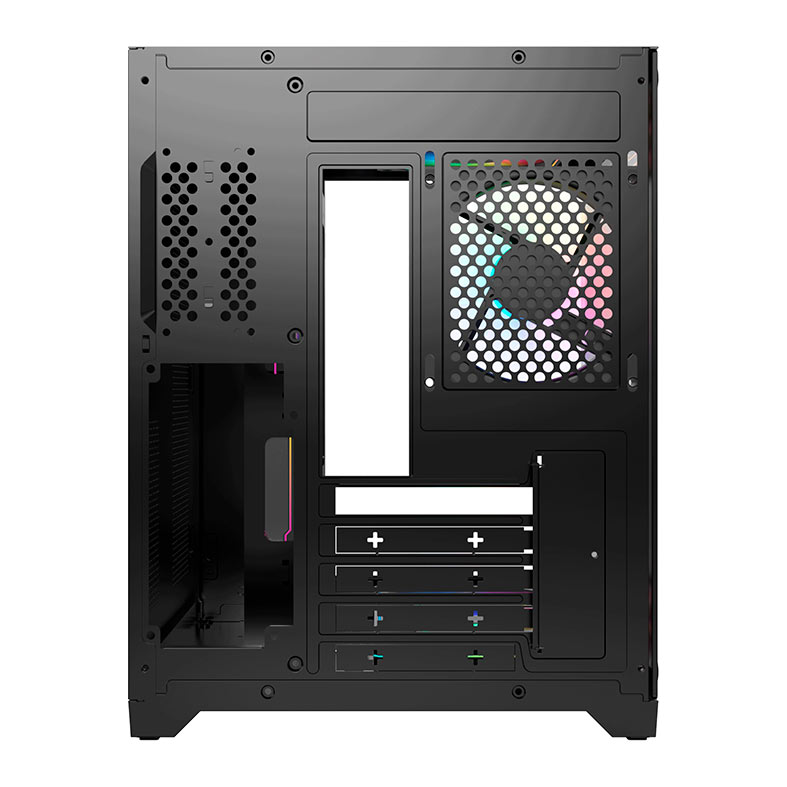 Gabinete Gamer Acegeek Vacancy L375, Mid-Tower, Lateral de Vidro, Preto, AG-VACANCY-L375-BK - miniatura 11
