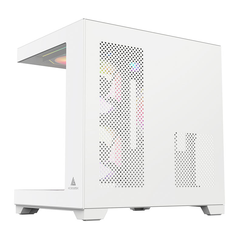 Gabinete Gamer Acegeek Vacancy L375, Mid-Tower, Lateral de Vidro, Branco, AG-VACANCY-L375-WH - miniatura 6