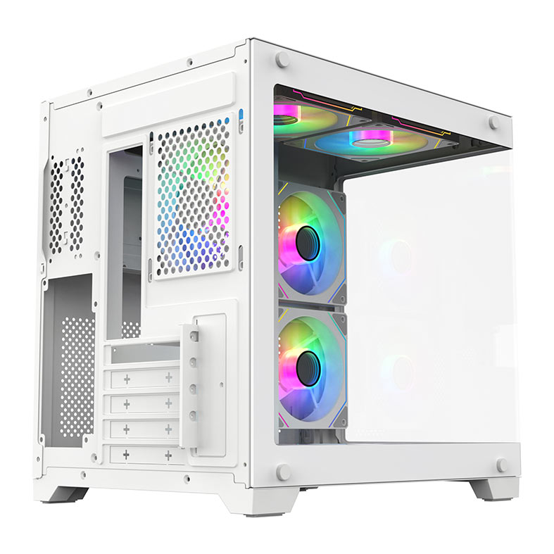 Gabinete Gamer Acegeek Vacancy L375, Mid-Tower, Lateral de Vidro, Branco, AG-VACANCY-L375-WH - miniatura 10