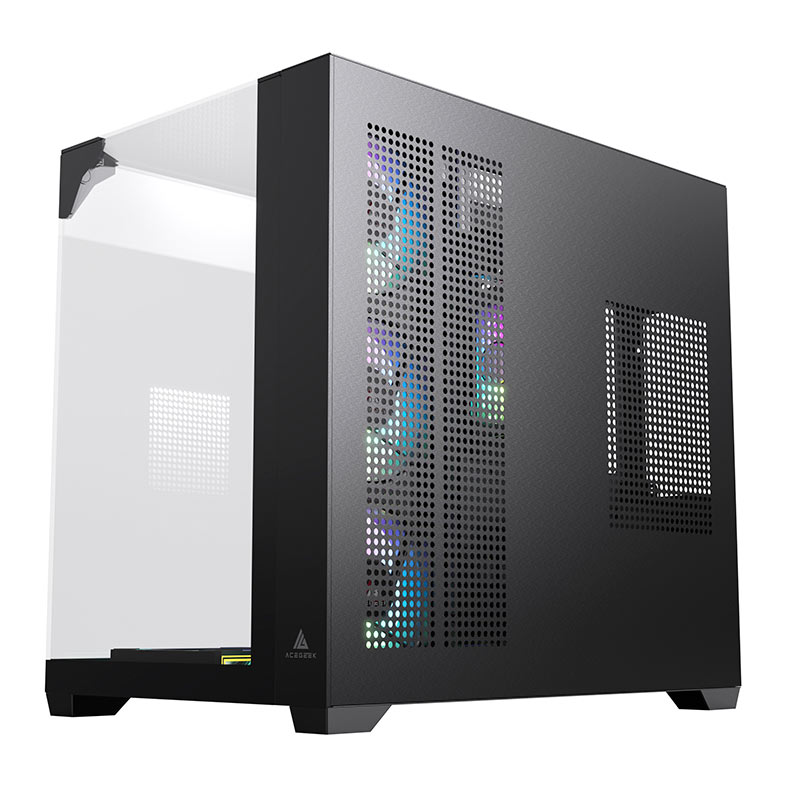 Gabinete Gamer Acegeek Viewmax, Mid-Tower, Lateral de Vidro, Preto, AG-VIEWMAX-BK - miniatura 5