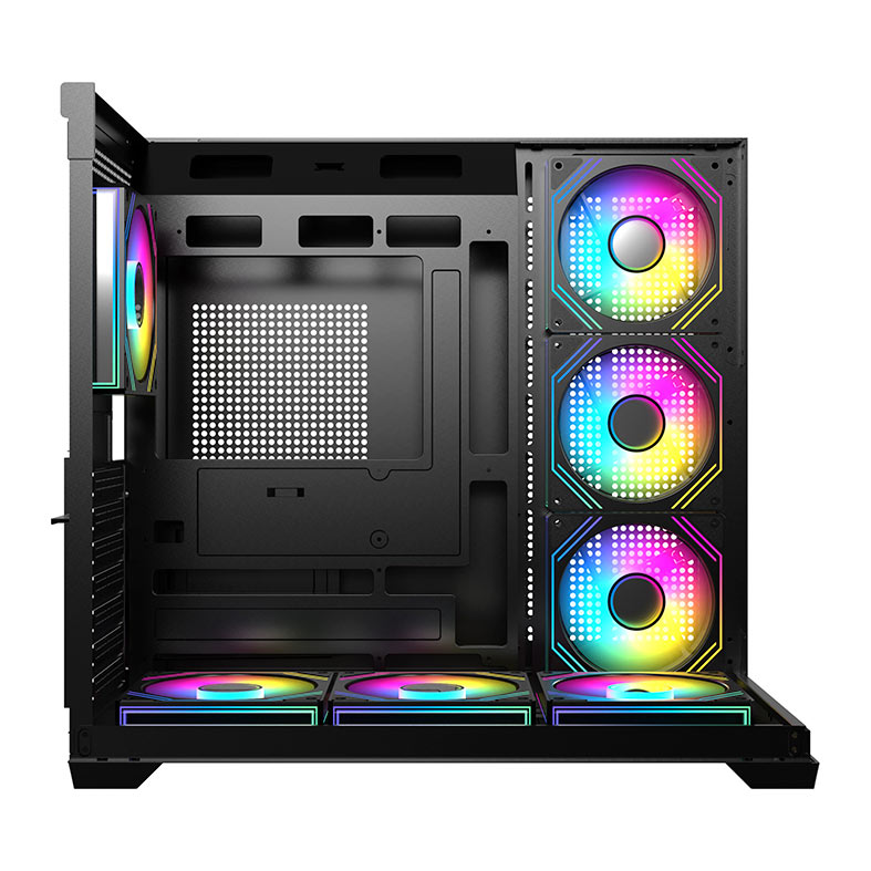 Gabinete Gamer Acegeek Viewmax, Mid-Tower, Lateral de Vidro, Preto, AG-VIEWMAX-BK - miniatura 7