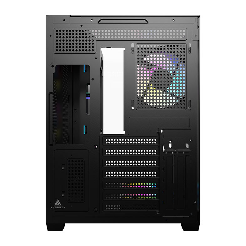 Gabinete Gamer Acegeek Viewmax, Mid-Tower, Lateral de Vidro, Preto, AG-VIEWMAX-BK - miniatura 9