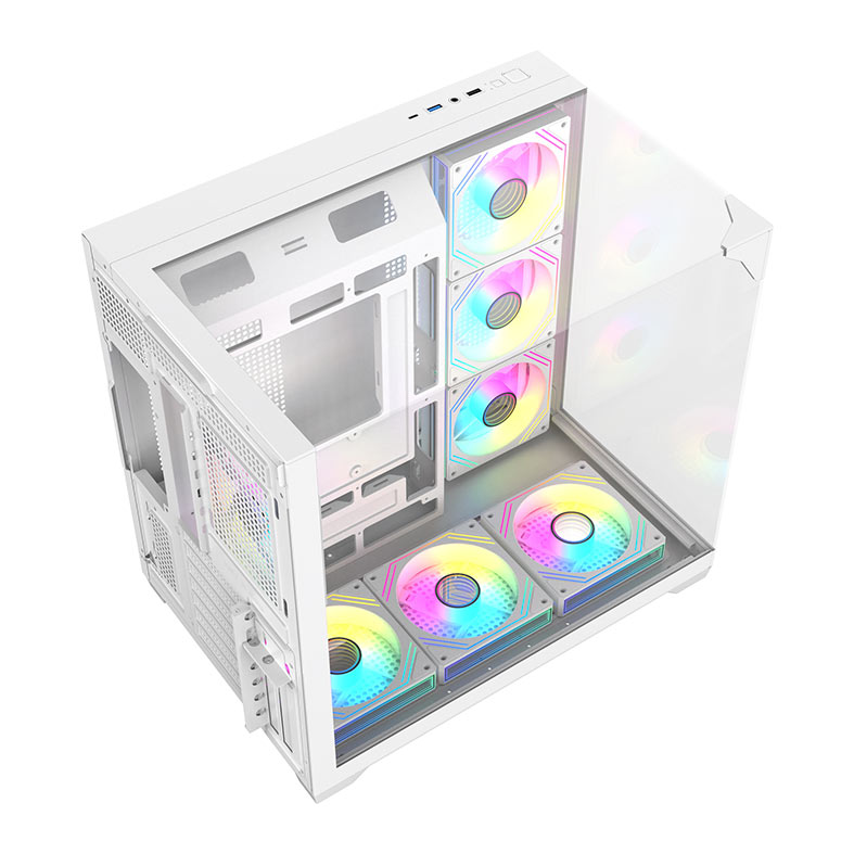 Gabinete Gamer Acegeek Viewmax, Mid-Tower, Lateral de Vidro, Branco, AG-VIEWMAX-WH - miniatura 10