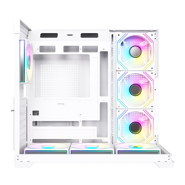 Gabinete Gamer Acegeek Viewmax, Mid-Tower, Lateral de Vidro, Branco, AG-VIEWMAX-WH - miniatura 6