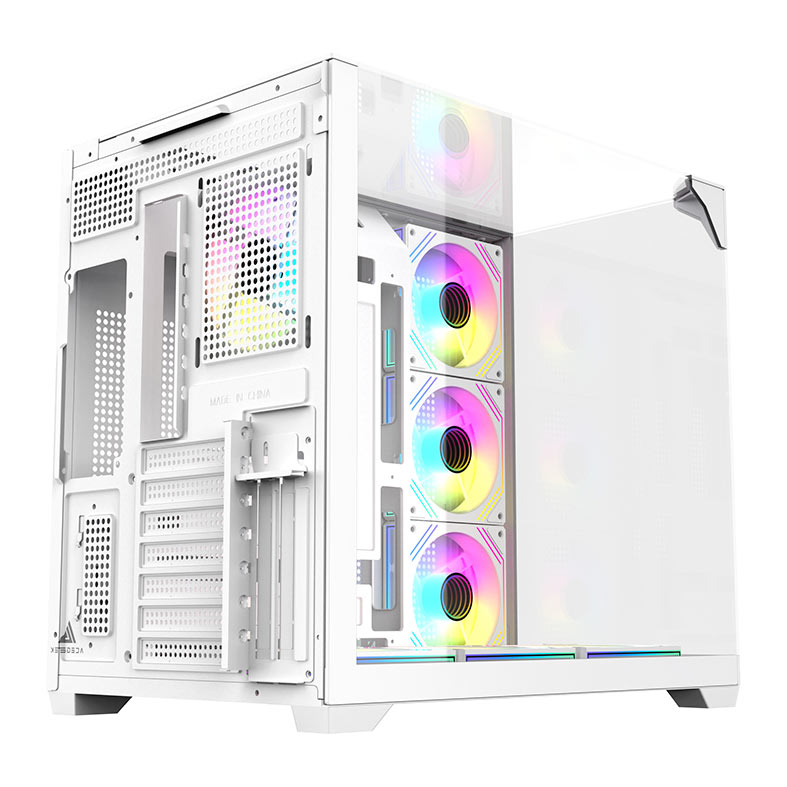 Gabinete Gamer Acegeek Viewmax, Mid-Tower, Lateral de Vidro, Branco, AG-VIEWMAX-WH - miniatura 11