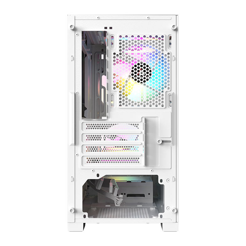 Gabinete Gamer Acegeek Vision M352, Mini-Tower, Lateral de Vidro, Branco, AG-VISION-M352-WH - miniatura 11