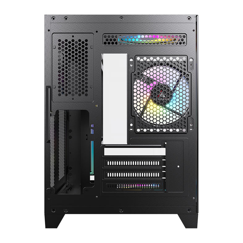 Gabinete Gamer Acegeek Vista, Mid-Tower, Lateral de Vidro, Preto, AG-VISTA-BK - miniatura 11