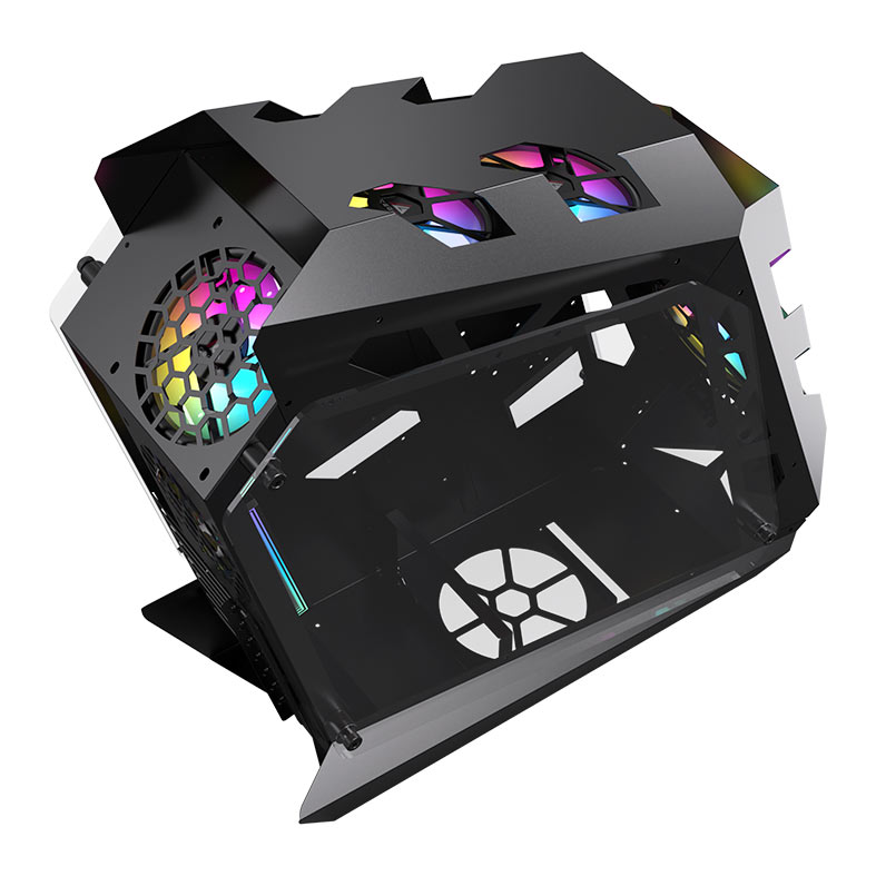 Gabinete Gamer Acegeek Vortex, Mid-Tower, Lateral de Vidro, Preto, AG-VORTEX-BK - miniatura 9