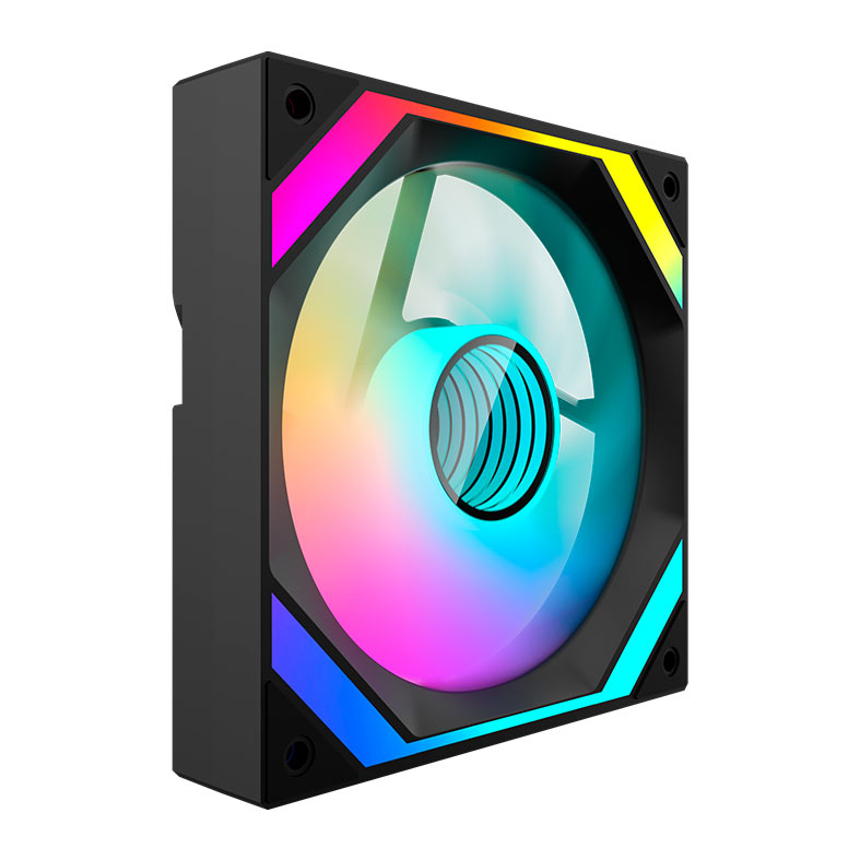 Ventoinha Aigo Darkflash AIR12, ARGB, 120mm, Preto, AIR-12-BK - miniatura 5