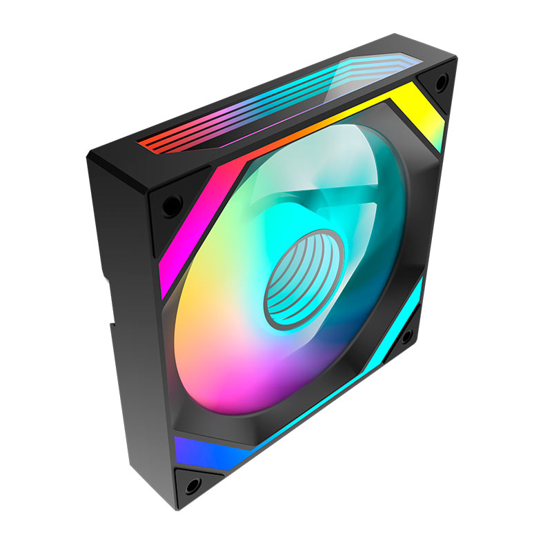 Ventoinha Aigo Darkflash AIR12, ARGB, 120mm, Preto, AIR-12-BK - miniatura 6
