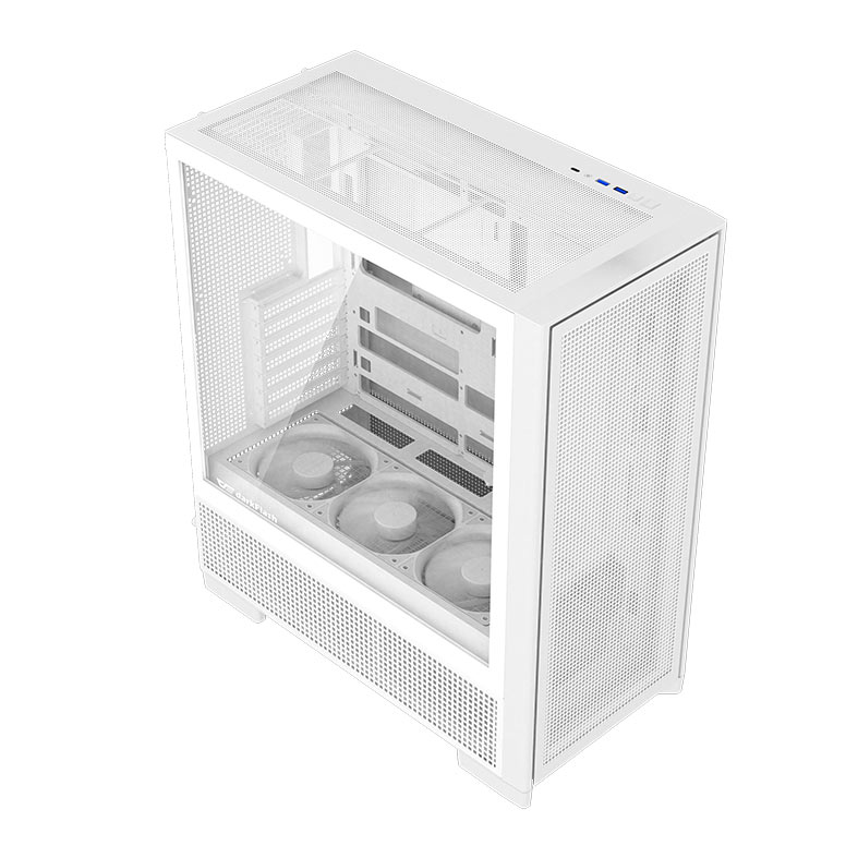 Gabinete Gamer Aigo Darkflash AIRNOVA, Mid-Tower, Lateral de Vidro, Com 3 Fans,ARGB, Branco, AIR-NOVA-WHITE - miniatura 3