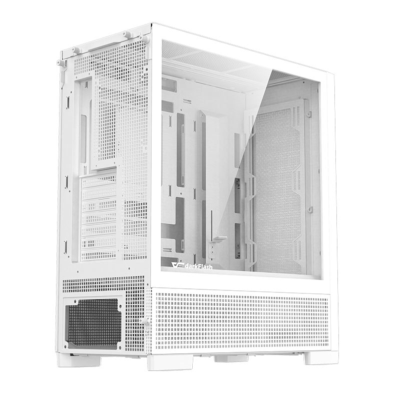 Gabinete Gamer Aigo Darkflash AIRNOVA, Mid-Tower, Lateral de Vidro, Com 3 Fans,ARGB, Branco, AIR-NOVA-WHITE - miniatura 9
