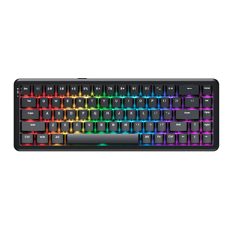 Teclado Magnetico Ajazz AK680 Max HE, RGB, Switch Magnetic Rice, Preto, AK680-MAX-BK - imagem 1