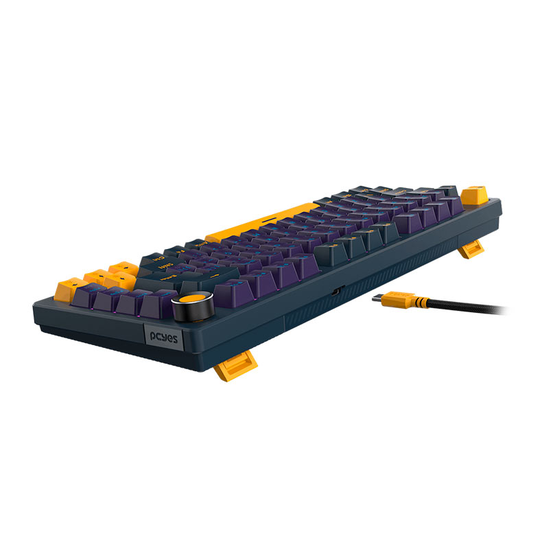 Teclado Mecanico PCYES Arkeum, 75%, Led, ABNT2, Switch Red, Sunset Edition, AKSS75RBR - miniatura 4