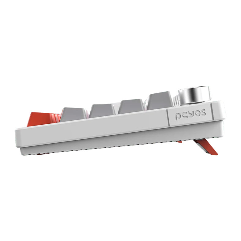 Teclado Mecanico PCYES Arkeum, 75%, Rainbow, ABNT2, Switch Red, Branco, AKWG75RBR - miniatura 5
