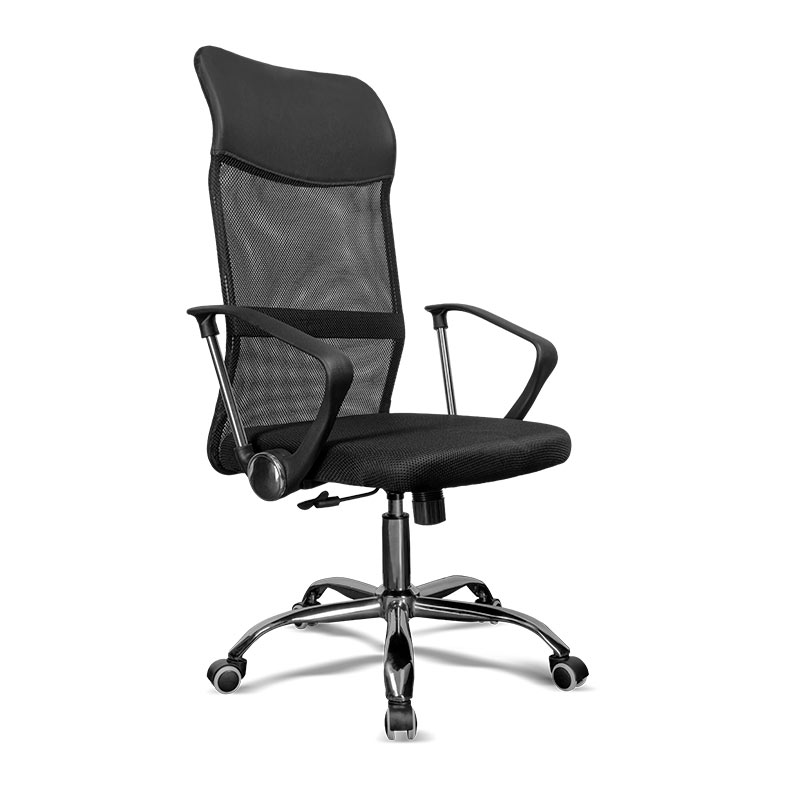 Cadeira Office Alinunu, Espuma Laminada, Preto, ALN-OFC-HJ608H - miniatura 4