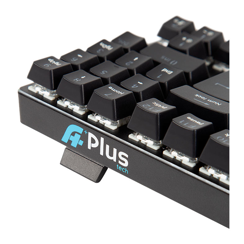 Teclado Mecanico A+ Plus Tech Barak, Rainbow, ABTN2, Switch Outemu Azul, Preto, AP-KB-3995 - miniatura 5
