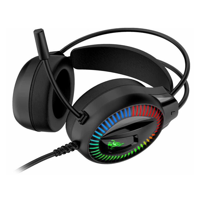Headset Gamer K-MEX AR89, RGB, Drivers 50mm, Preto, AR8932SS21PTB0X - miniatura 5