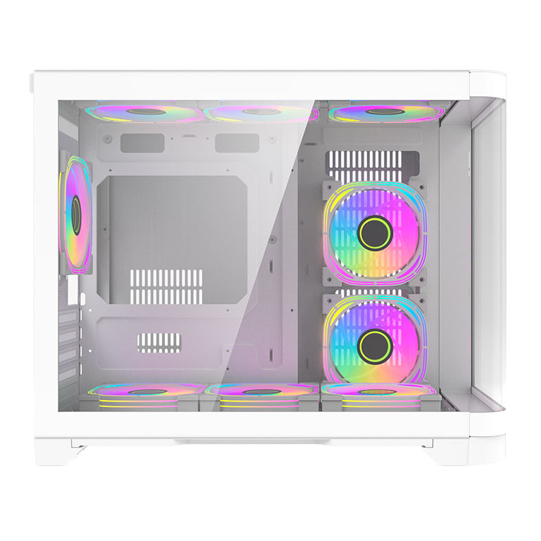 Gabinete Gamer Aigo Darkflash Arc1, Mid-Tower, Lateral De Vidro, Branco, ARC1-WH - miniatura 4