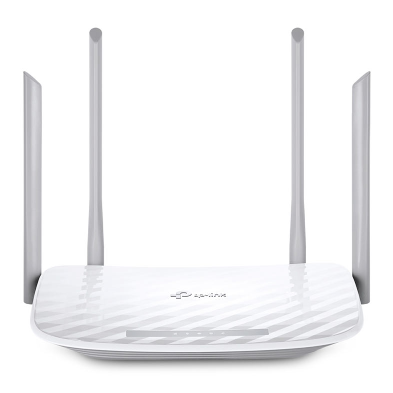Roteador Wireless TP-Link AC1200 Dual-Band 4 Antenas, Branco, Archer-C20 W - imagem 1