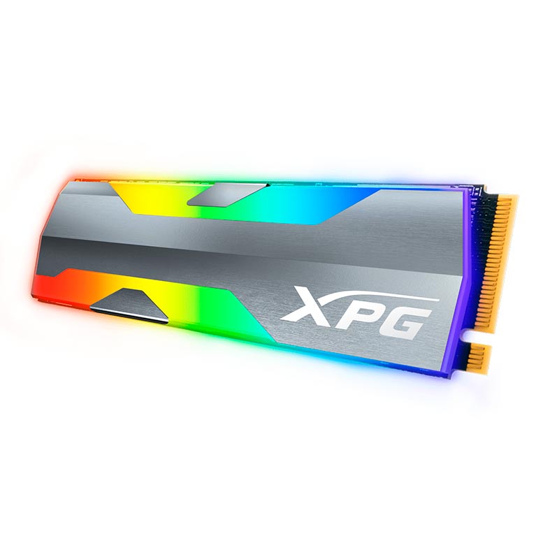 SSD Adata XPG Spectrix S20G, RGB, 500GB, M.2 2280, PCIe NVMe, Leitura 2500MB/s, Gravacao 1800MB/s, ASPECTRIXS20G-500G-C - miniatura 3
