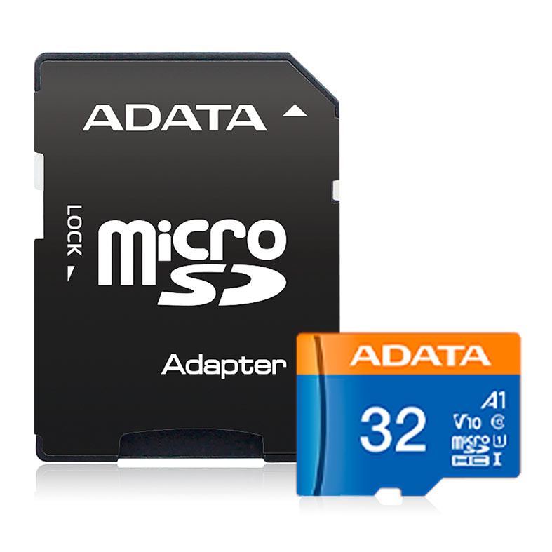 Cartao de Memoria Adata Premier, 32GB, Micro SDHC + Adaptador, AUSDH32GUICL10A1-RA1 - imagem 1