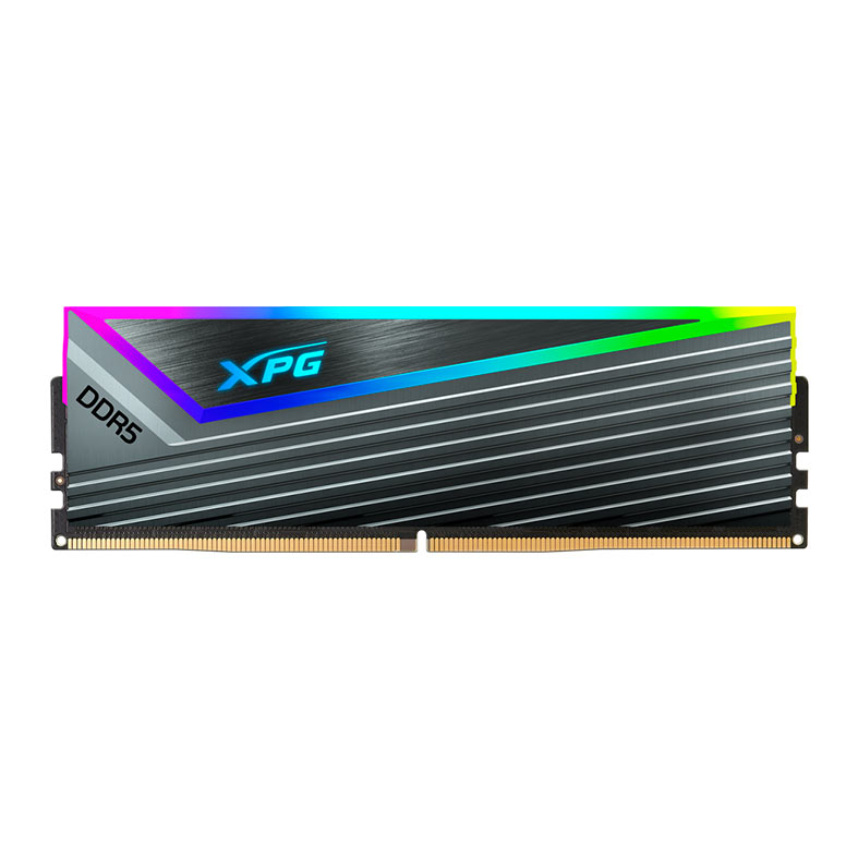 Memoria Adata XPG Caster RGB, 16GB (1x16GB), DDR5, 6400MT/s, C32, Cinza, AX5U6400C3216G-CCARGY - imagem 1
