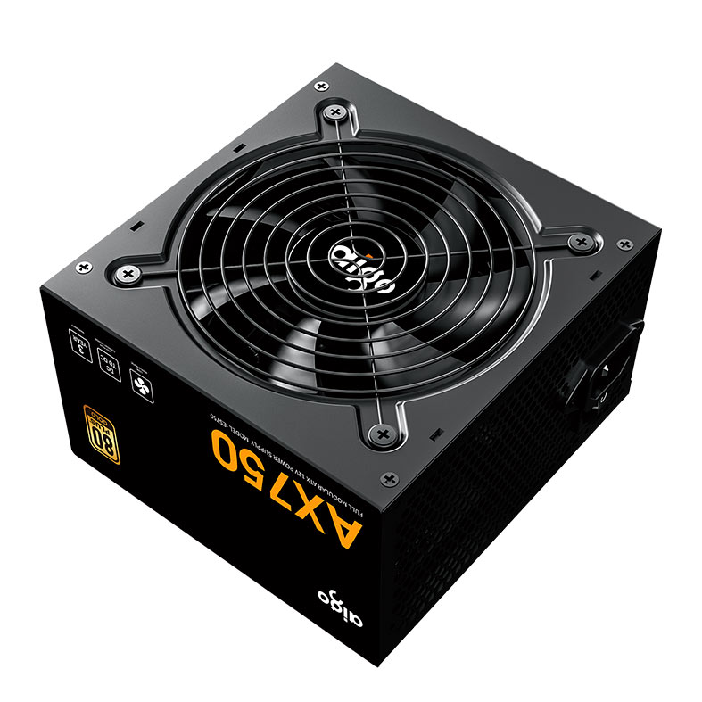 Fonte Aigo AX750, 750W, Full-Modular, 80 Plus Gold, Preto, AX750BK - miniatura 3