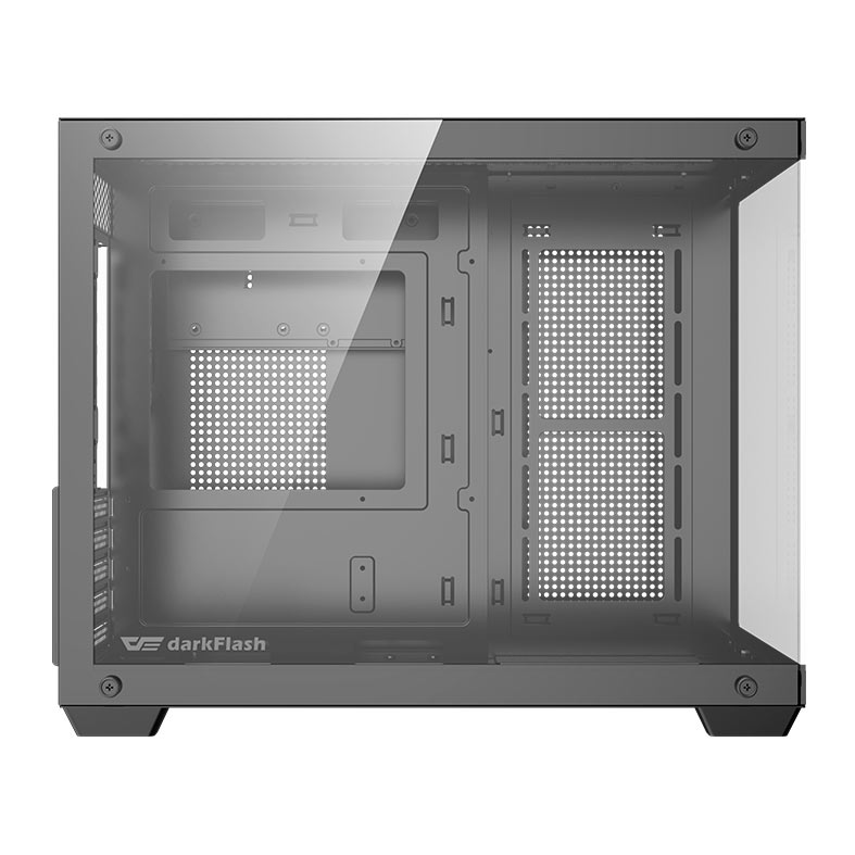 Gabinete Gamer Aigo DarkFlash B275 PRO, Lateral de Vidro, Com 6 fans, ARGB, Preto, B275-PRO-BLACK - miniatura 3