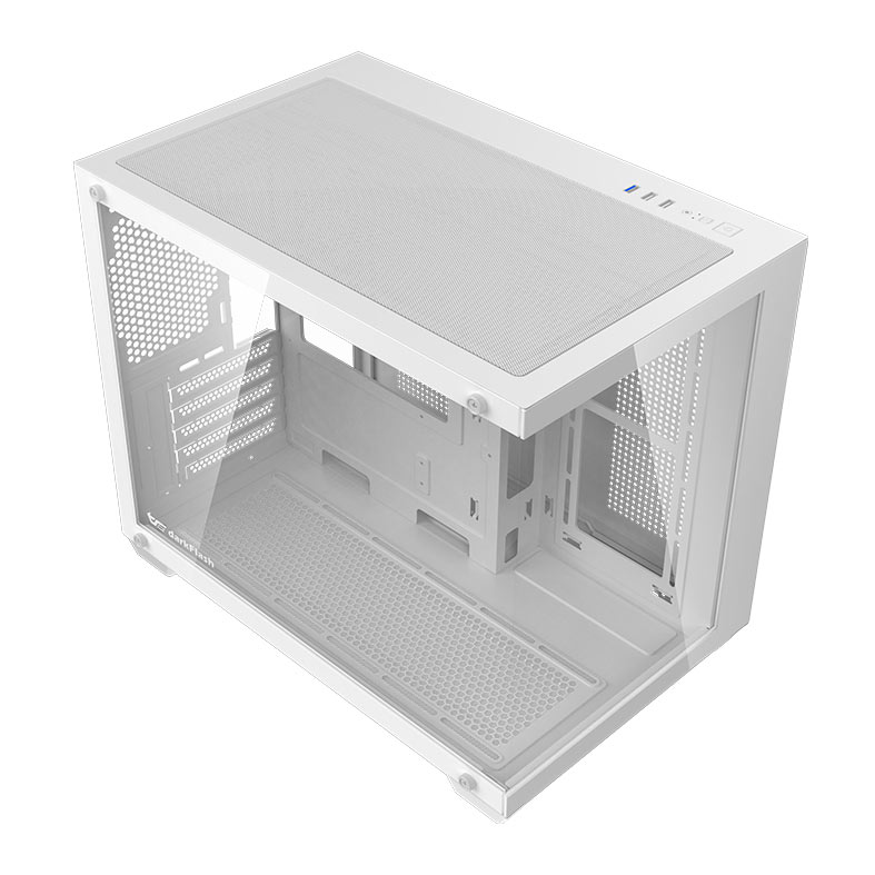 Gabinete Gamer Aigo DarkFlash B275 PRO, Lateral de Vidro, Com 6 fans, ARGB, Branco, B275-PRO-WHITE - miniatura 3