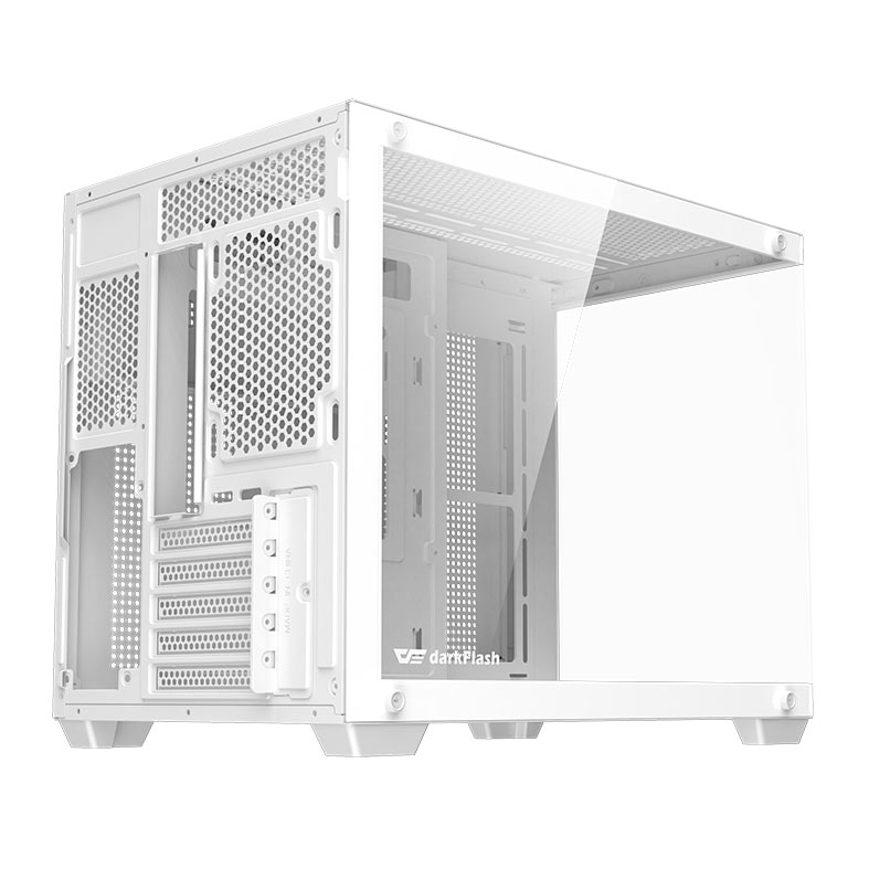Gabinete Gamer Aigo DarkFlash B275 PRO, Lateral de Vidro, Com 6 fans, ARGB, Branco, B275-PRO-WHITE - miniatura 9