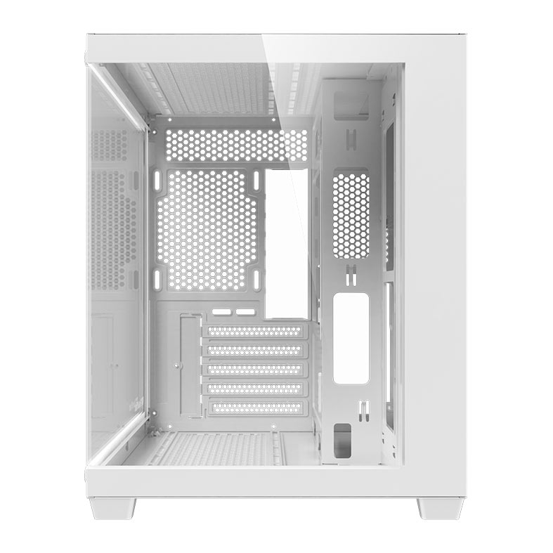 Gabinete Gamer Aigo DarkFlash B275 PRO, Lateral de Vidro, Com 6 fans, ARGB, Branco, B275-PRO-WHITE - miniatura 4