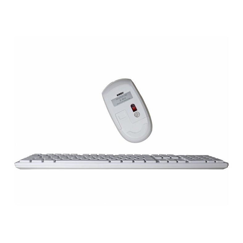 Kit Teclado e Mouse K-Mex KA60W9+MAA7W7, Wireless, Mouse 2400DPI, Teclado Membrana, Branco, B2KA60W90010B0X - miniatura 5