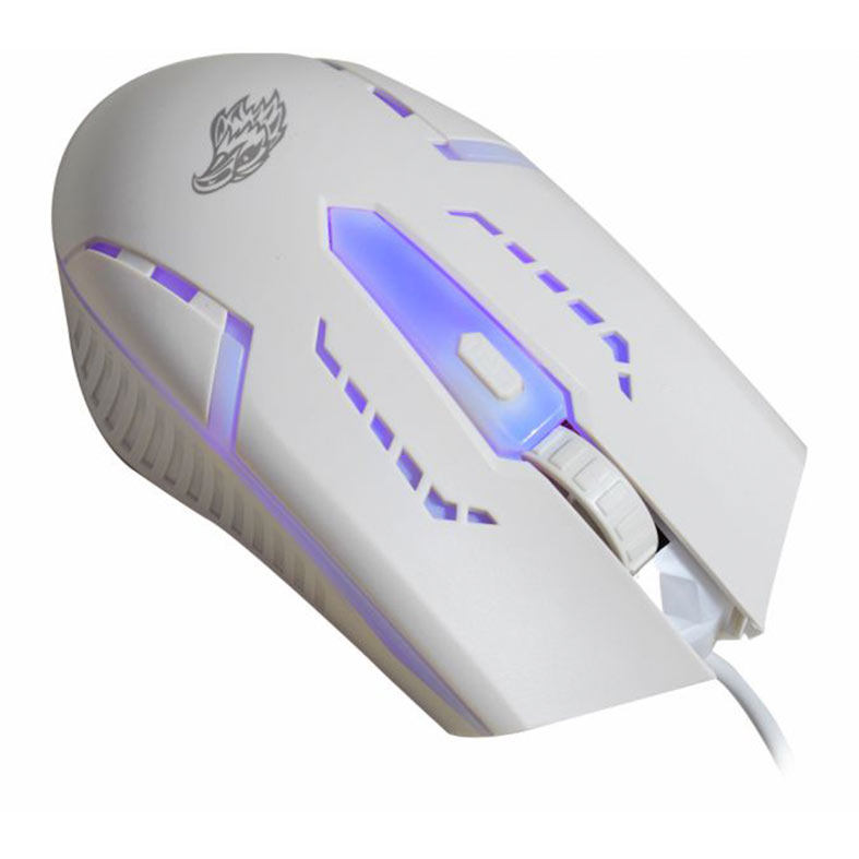 Kit Teclado e Mouse K-MEX KMW52MOA8, ABNT2, 1000DP, USB, Branco, B2KMW5228U2CB2X - miniatura 6