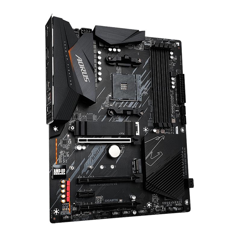 Placa Mae Gigabyte B550 Aorus Elite V2 DDR4 Socket AM4 Chipset AMD B550 - miniatura 4