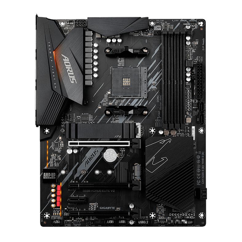 Placa Mae Gigabyte B550 Aorus Elite V2 DDR4 Socket AM4 Chipset AMD B550 - imagem 1