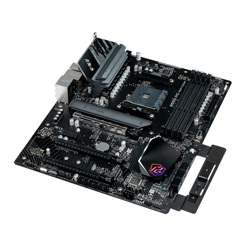 Placa Mae ASRock B550 PG RIPTIDE, DDR4, Socket AM4, ATX, Chipset AMD B550, B550 PG RIPTIDE - miniatura 6