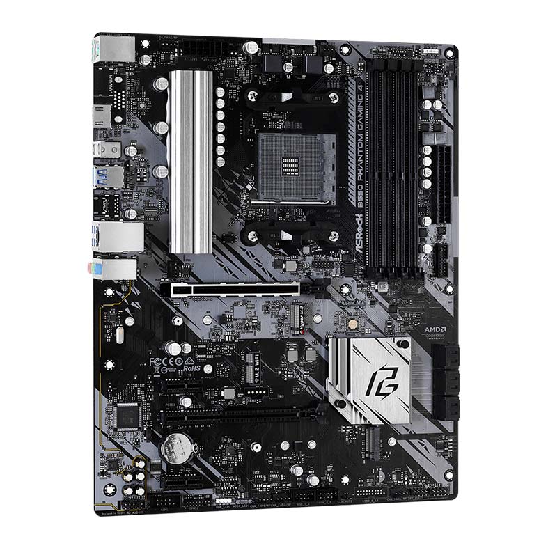Placa Mae ASRock B550 Phantom Gaming 4 DDR4 Socket AM4 Chipset AMD B550 - miniatura 4