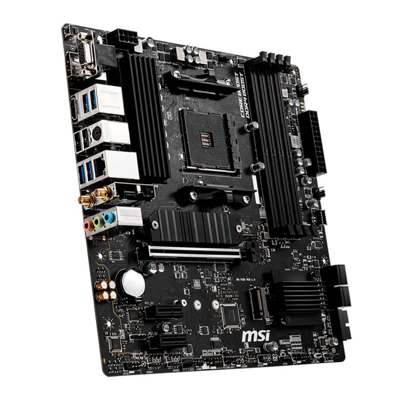 Placa Mae MSI B550M PRO-VDH WIFI DDR4 Socket AM4 Chipset AMD B550, B550M-PRO-VDH-WIFi - miniatura 4