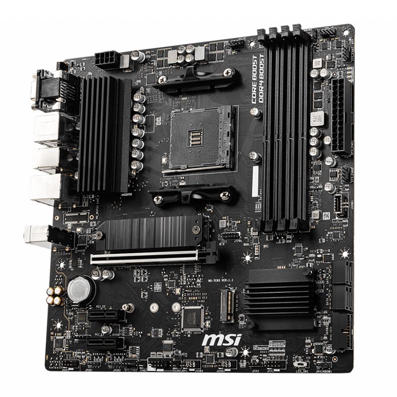 Placa Mae MSI B550M PRO-VDH, DDR4, Socket AM4, M-ATX, Chipset AMD B550, B550M-PRO-VDH - miniatura 5
