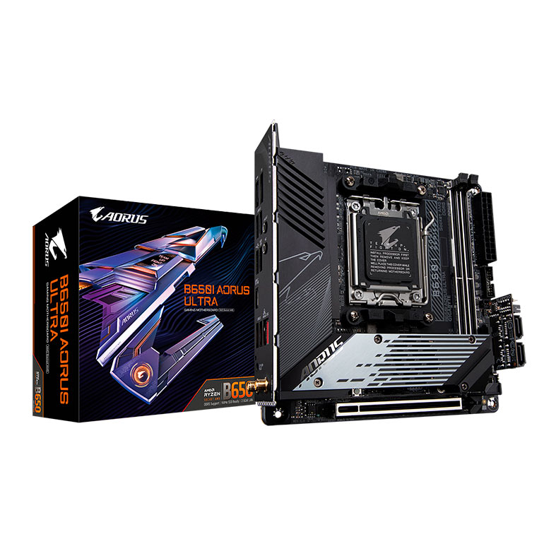 Placa Mae Gigabyte B650I Aorus Ultra, Scoket AM5, ATX, Chipset AMD B650, B650I-AORUS-ULTRA - miniatura 3