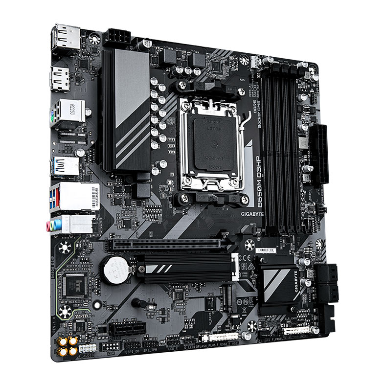 Placa Mae Gigabyte B650M D3HP, DDR5, Socket AM5, M-ATX, Chipset AMD B650, B650M-D3HP - miniatura 4