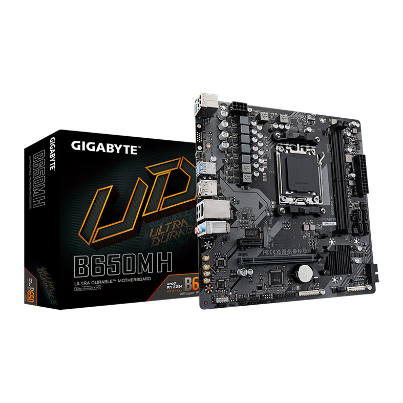 Placa Mae Gigabyte B650M H, DDR5, Socket AMD AM5, M-ATX, Chipset AMD B650, B650M-H - miniatura 3