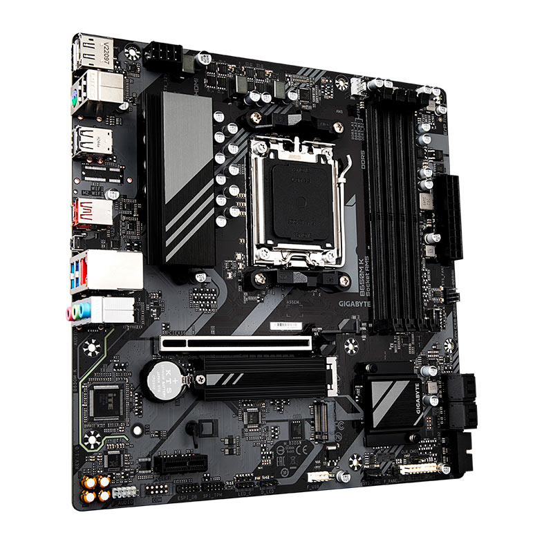 Placa Mae Gigabyte B650M K, DDR5, Socket AM5, Chipset AMD B650, B650M-K - miniatura 4