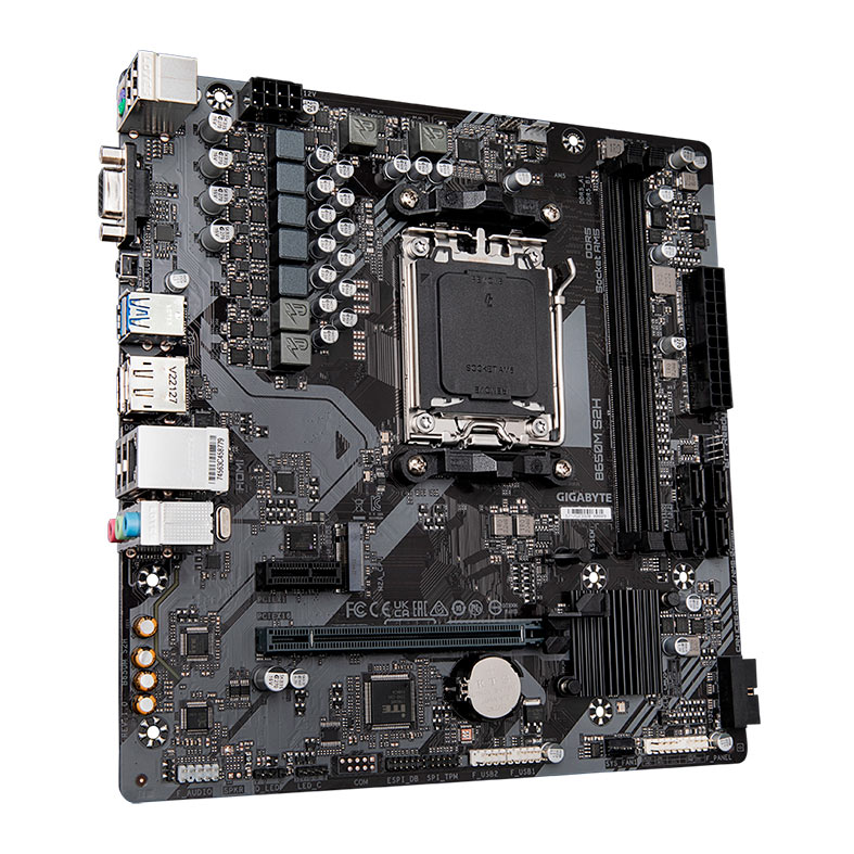 Placa Mae Gigabyte B650M S2H, DDR5, Socket AMD AM5, M-ATX, Chipset AMD B650, B650M-S2H - miniatura 4